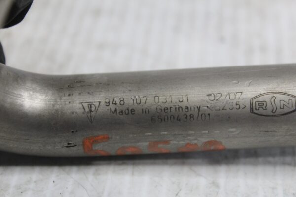 Porsche 955 957 Cayenne Turbo 4.8L Engine Oil Pipe 94810703101, 94810703105