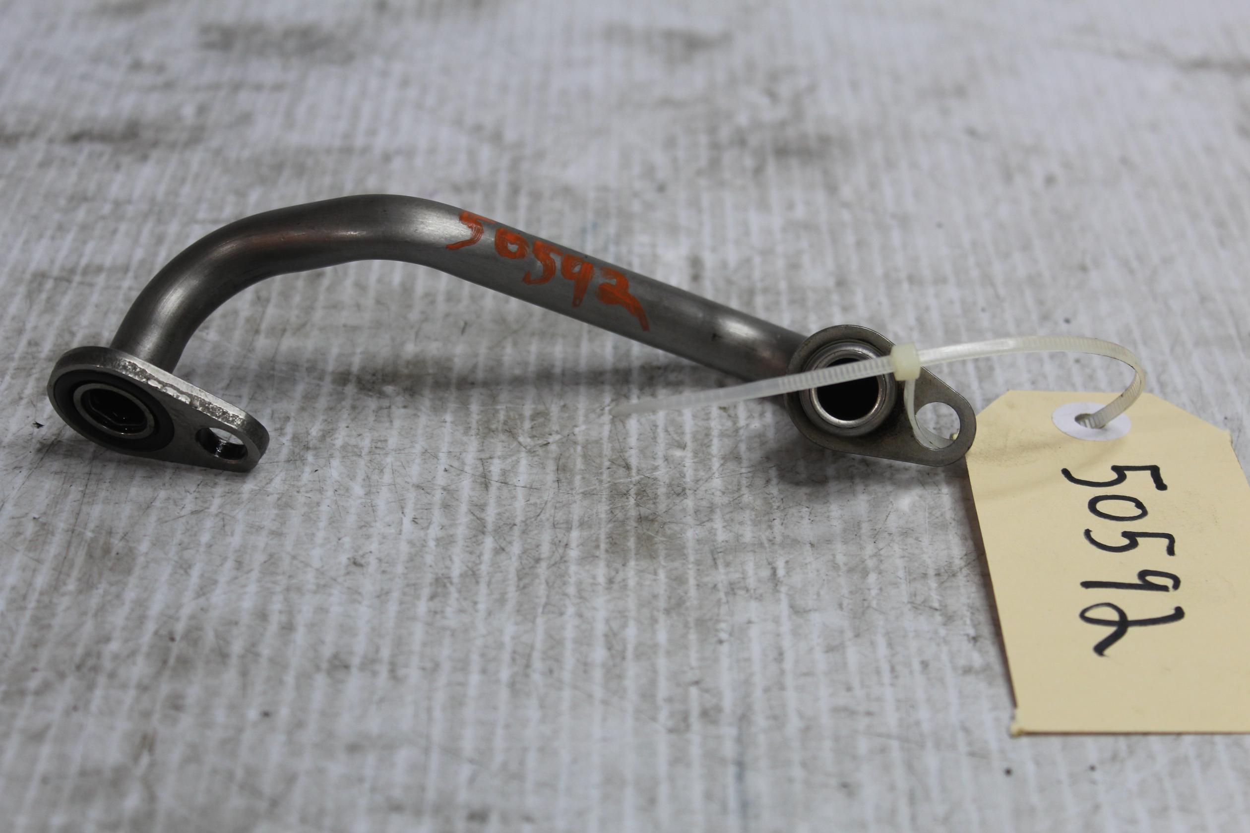 Porsche 957 Cayenne Turbo 4.8L Engine Oil Pipe 94810703301, 94810703304 - Image 1