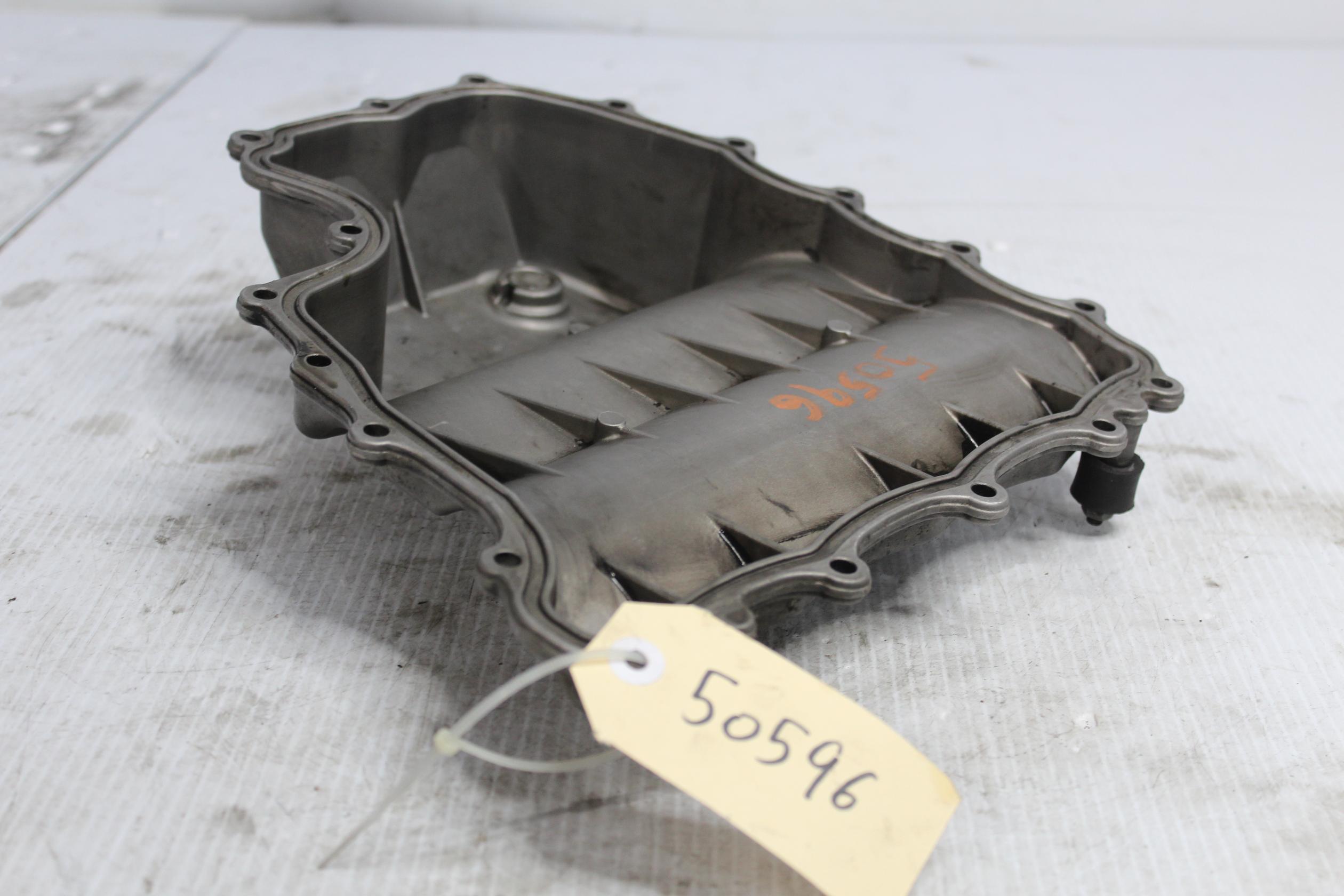 Porsche 955 957 Cayenne Turbo 4.8L Lower Engine Oil Sump 95532102501 - Image 1