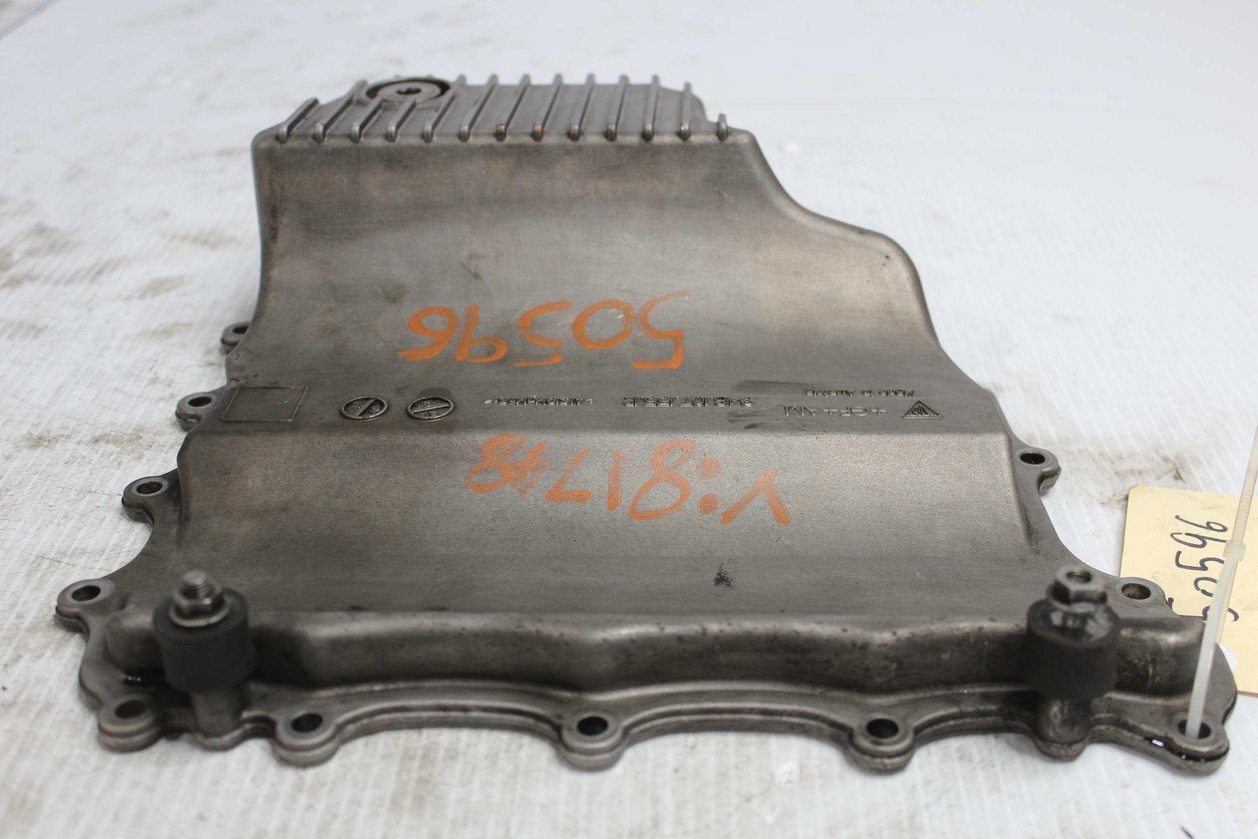 Porsche 955 957 Cayenne Turbo 4.8L Lower Engine Oil Sump 95532102501 - Image 8