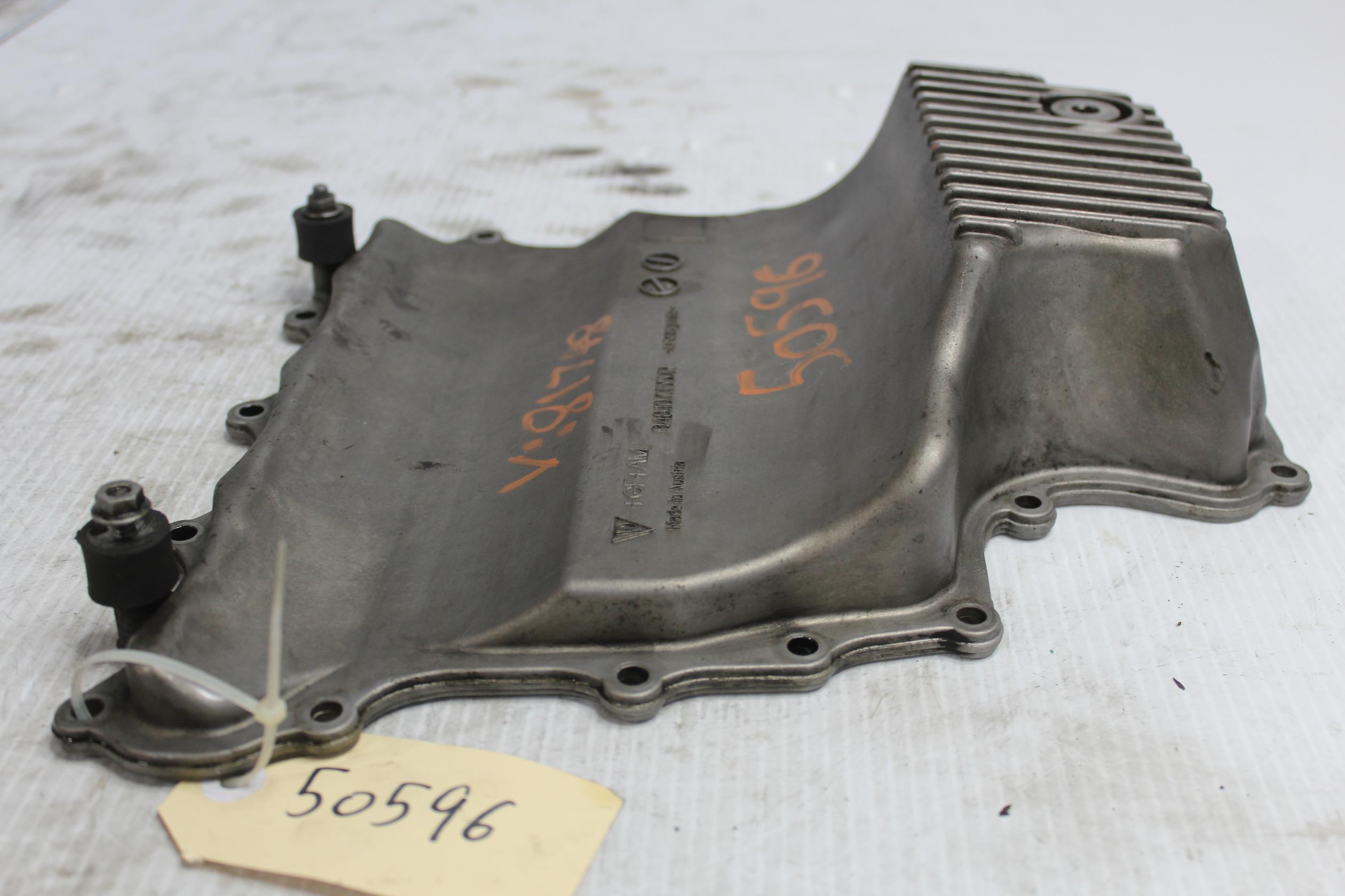 Porsche 955 957 Cayenne Turbo 4.8L Lower Engine Oil Sump 95532102501 - Image 9