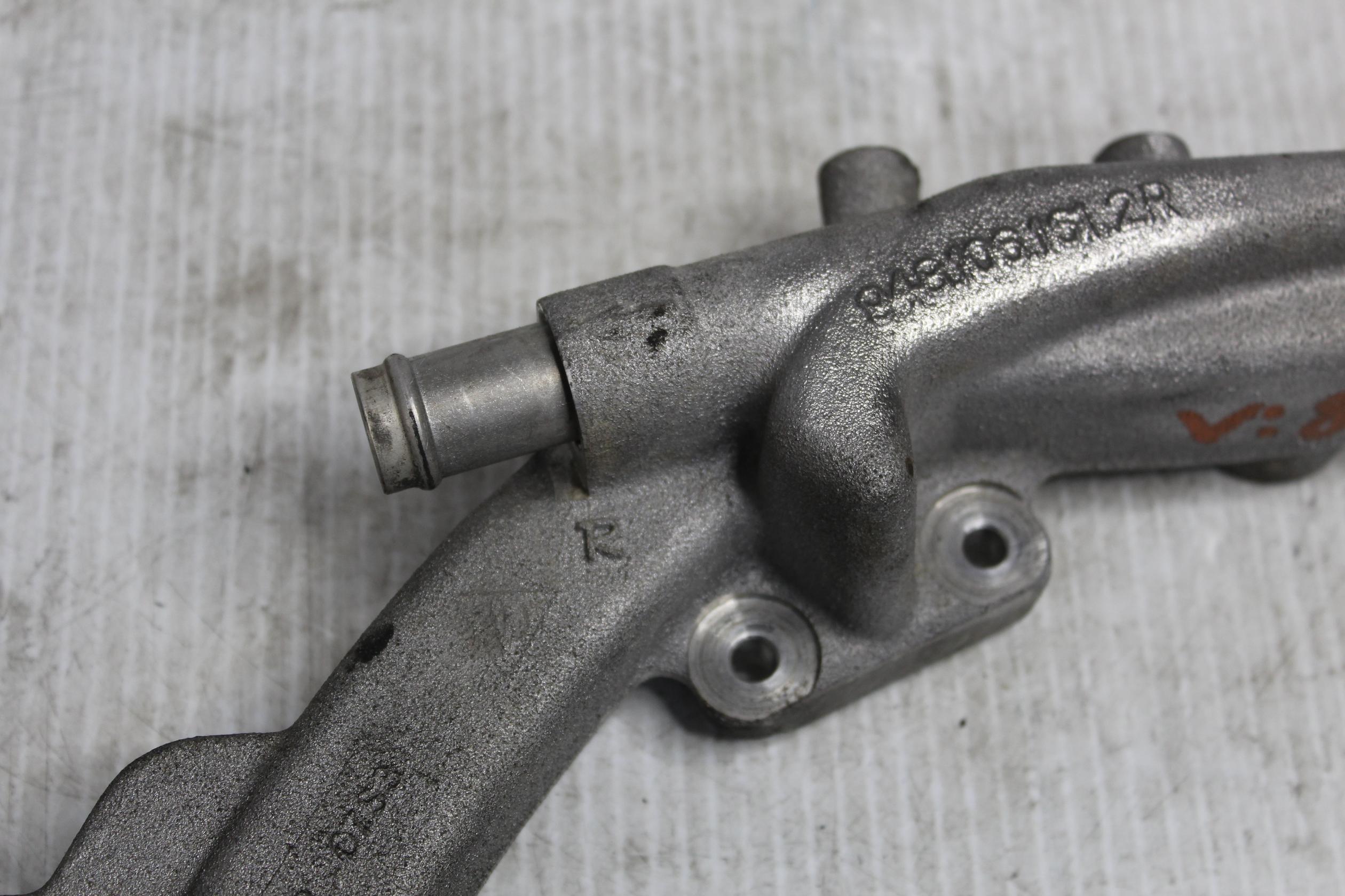 Porsche 957 Cayenne Turbo Engine Coolant Manifold Pipe 9481061612R, 94810606103, 94810606104 - Image 8