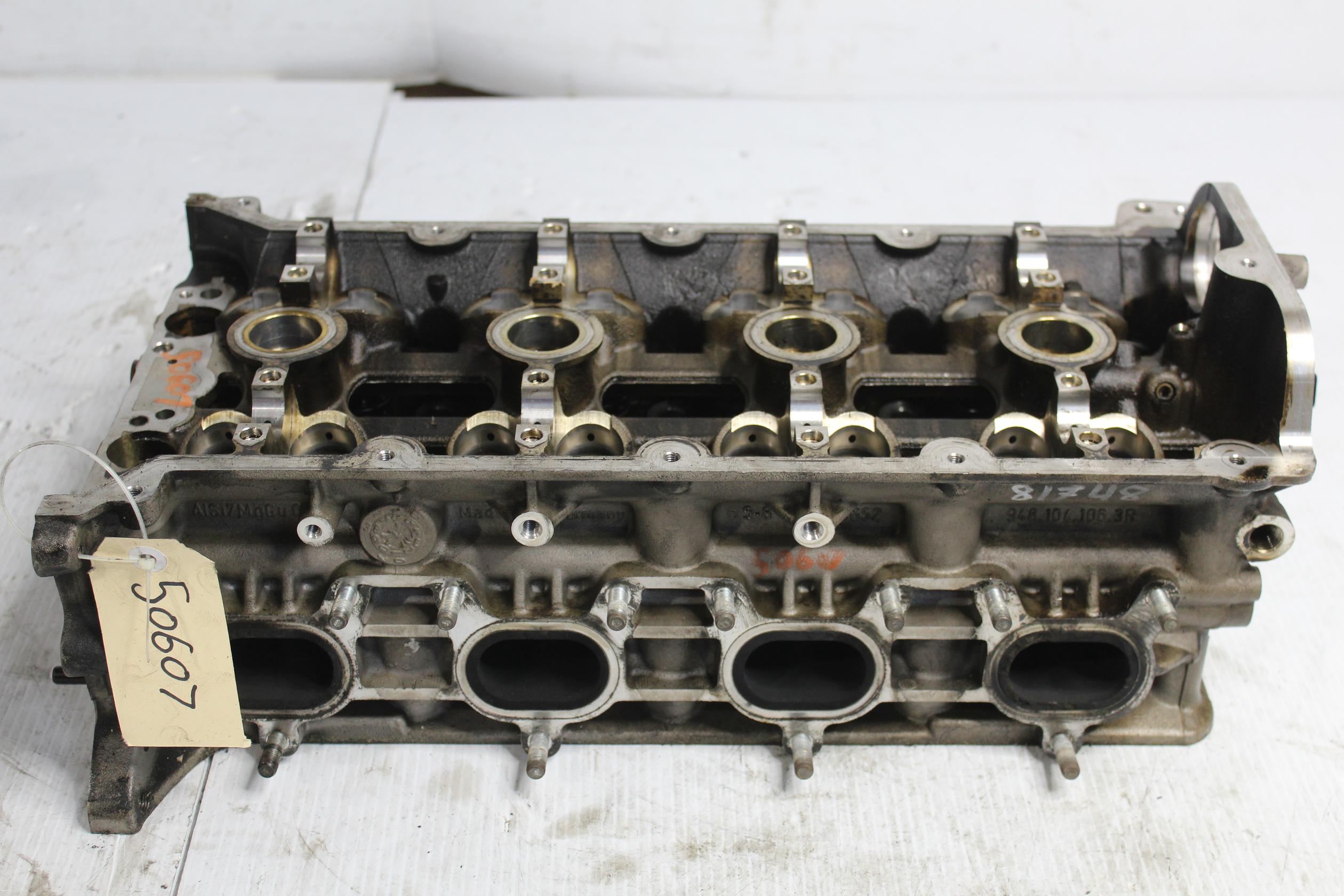 Porsche 957 Cayenne 4.8L GTS Turbo LH 5-8 Cylinder Head 9481041054R - Image 1