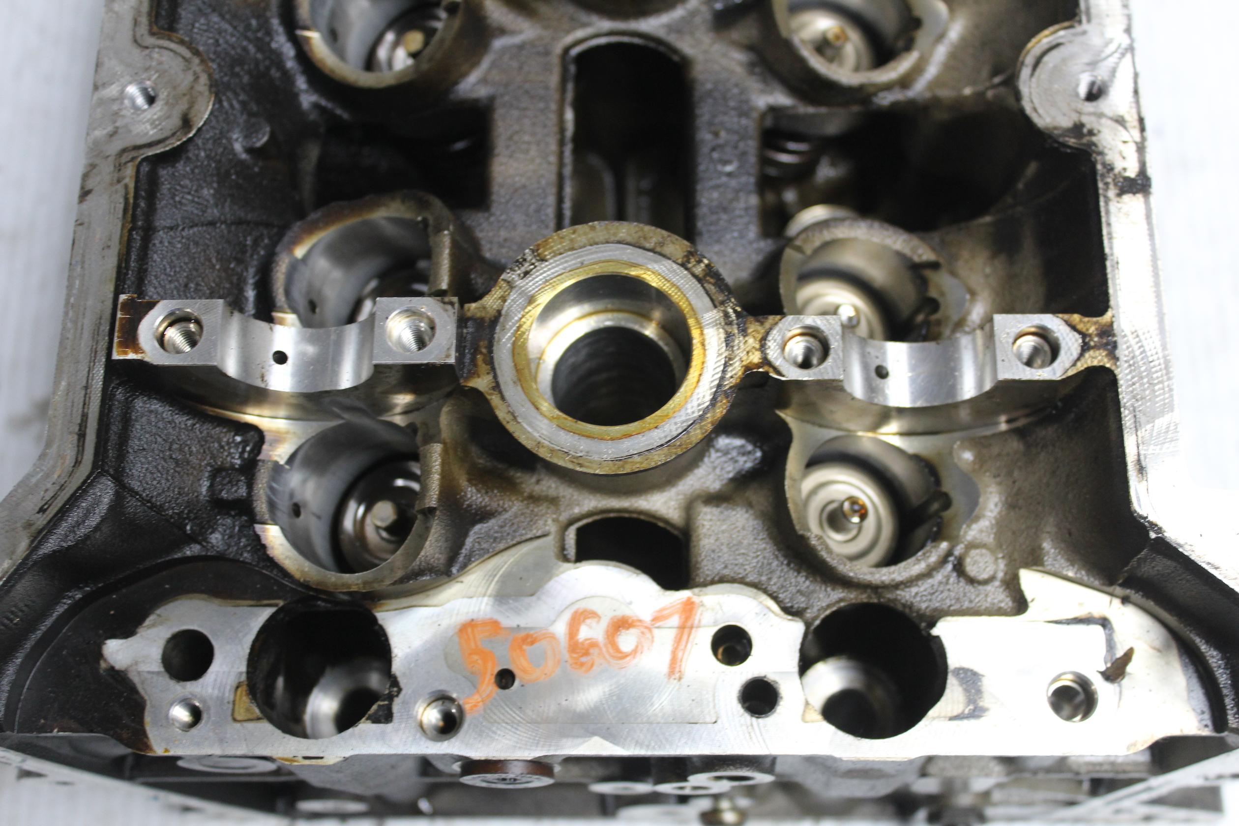Porsche 957 Cayenne 4.8L GTS Turbo LH 5-8 Cylinder Head 9481041054R - Image 5