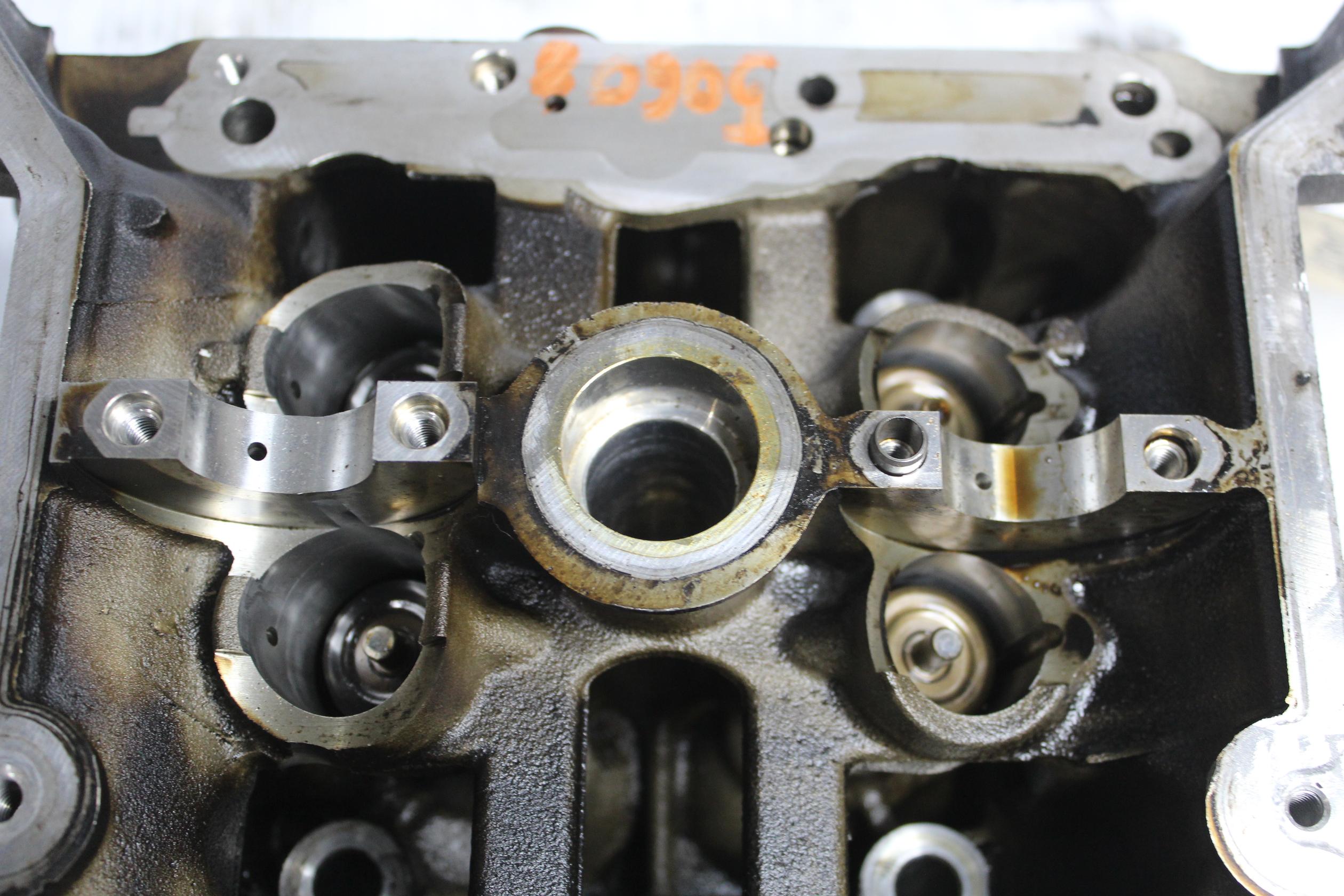 Porsche 957 Cayenne 4.8L GTS Turbo RH 1-4 Cylinder Head 94810401556, 9481041053R - Image 7