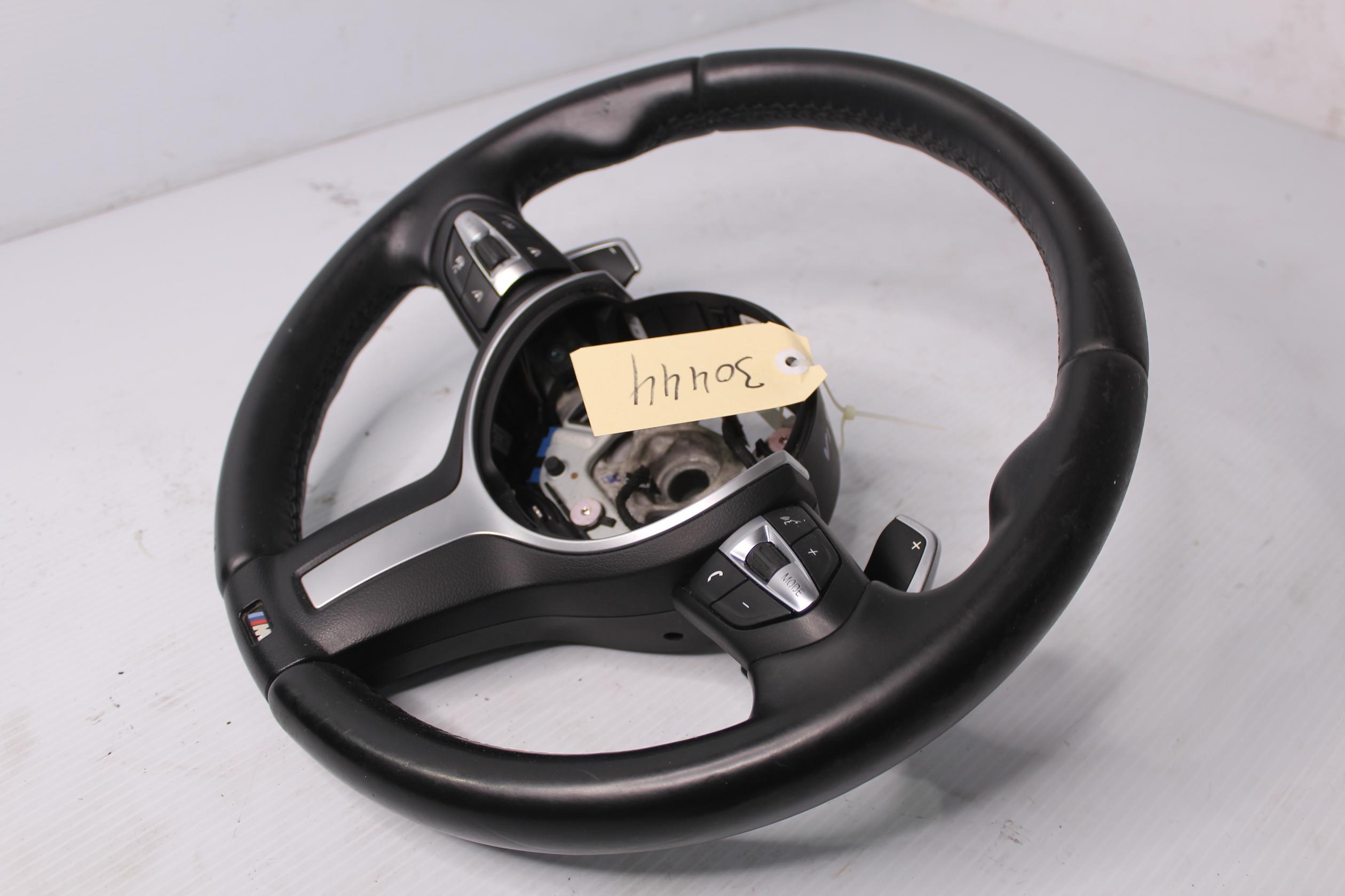 BMW F15 X5 M50i M Sport Steering Wheel Leather 32302344149 - Image 5