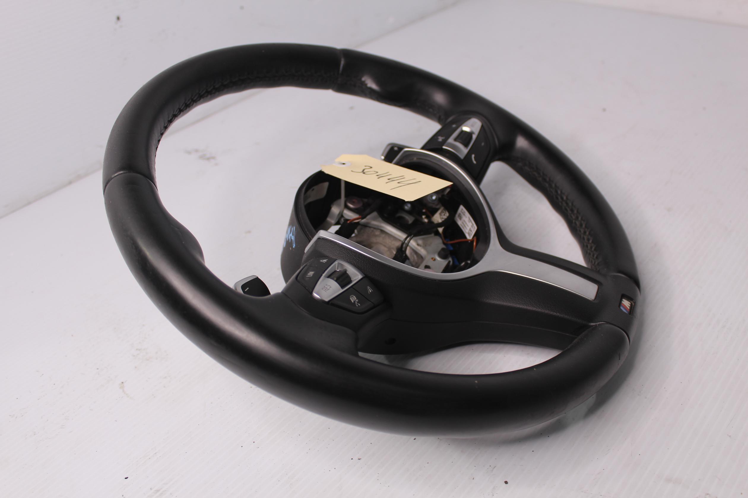 BMW F15 X5 M50i M Sport Steering Wheel Leather 32302344149 - Image 6