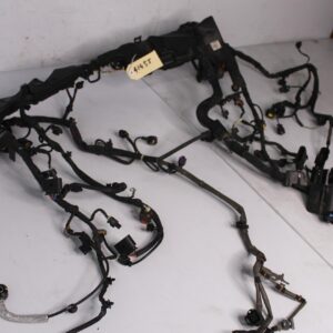 Mercedes Benz W205 C63s S2 AMG M177 Engine Wiring Harness A1771509600 - Image 2