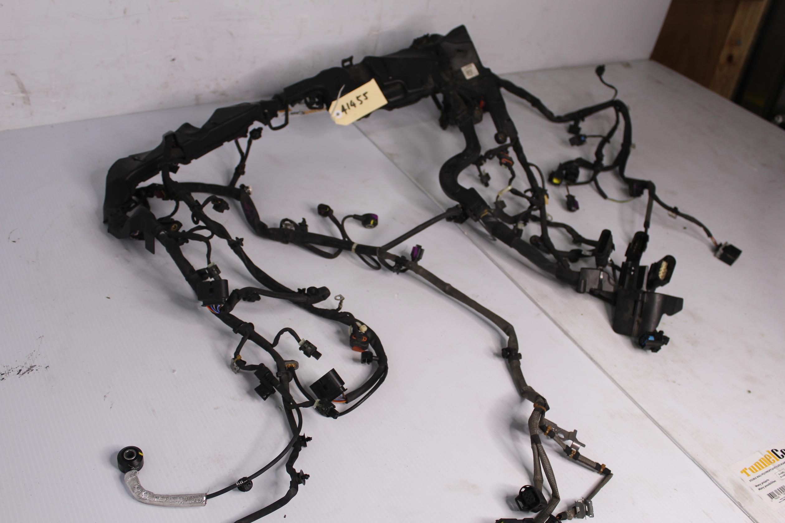 Mercedes Benz W205 C63s S2 AMG M177 Engine Wiring Harness A1771509600 - Image 2