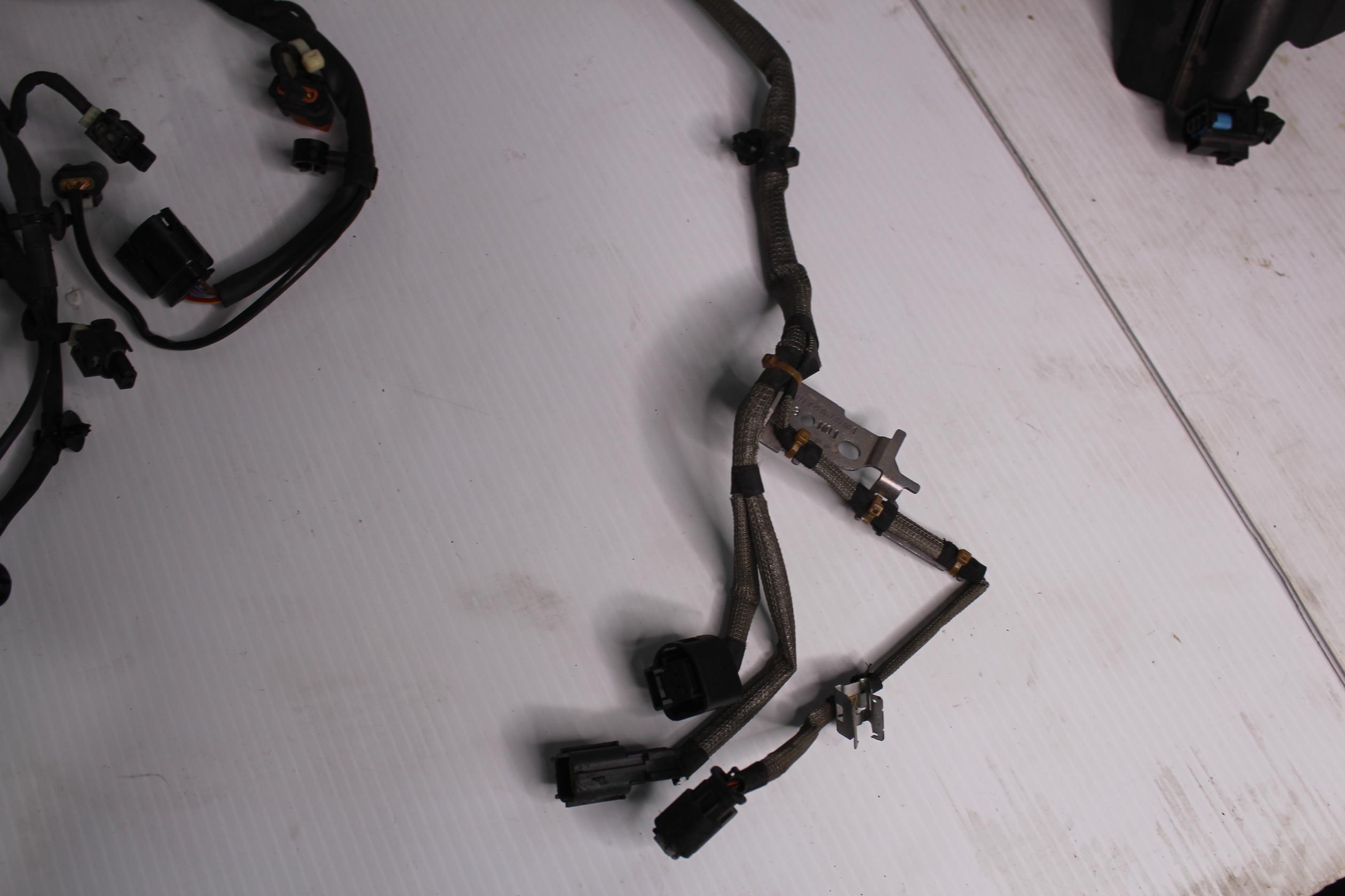 Mercedes Benz W205 C63s S2 AMG M177 Engine Wiring Harness A1771509600 - Image 6