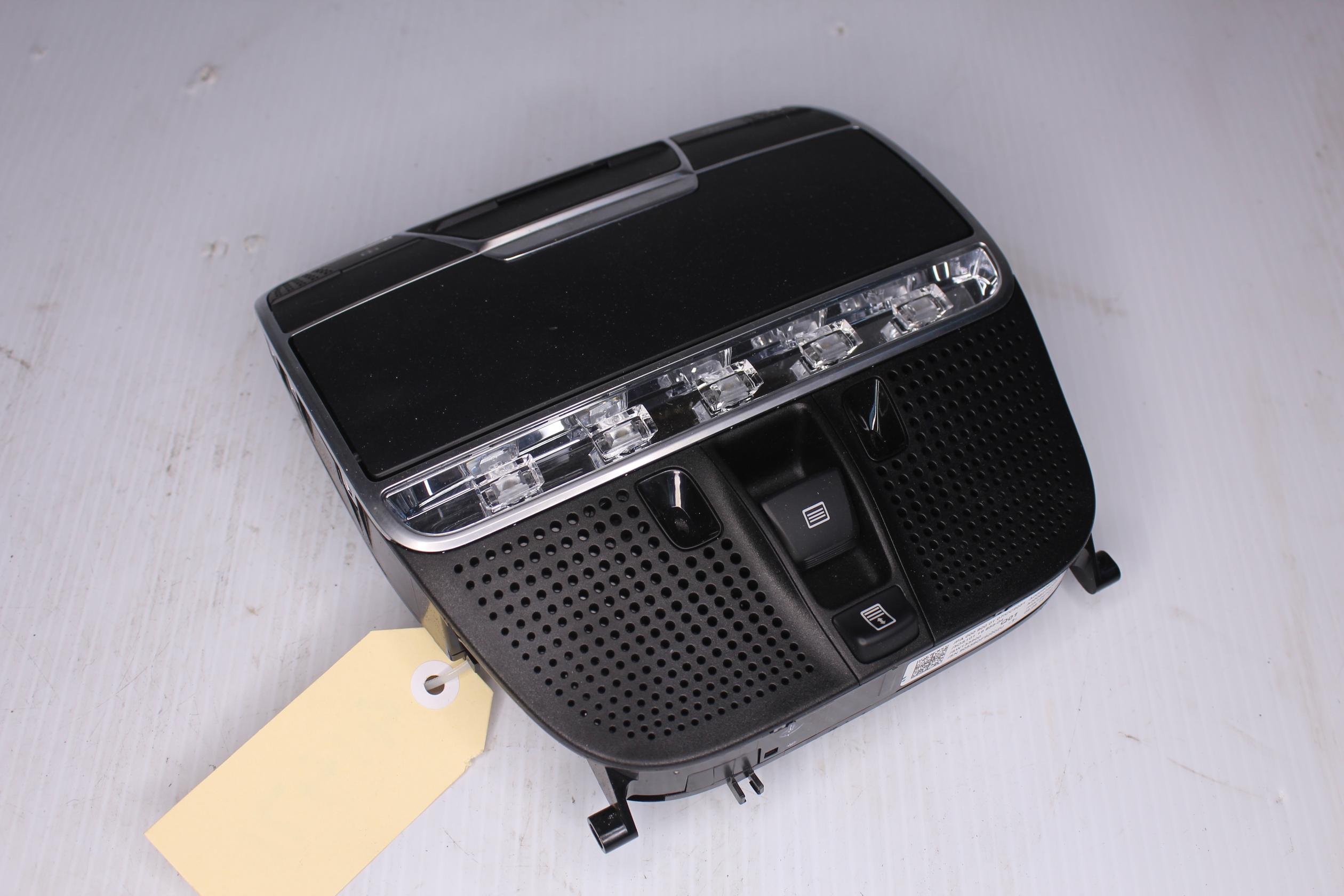 Mercedes Benz W222 S Class Overhead Console Roof Switch A0009002807, A0009005420 - Image 3