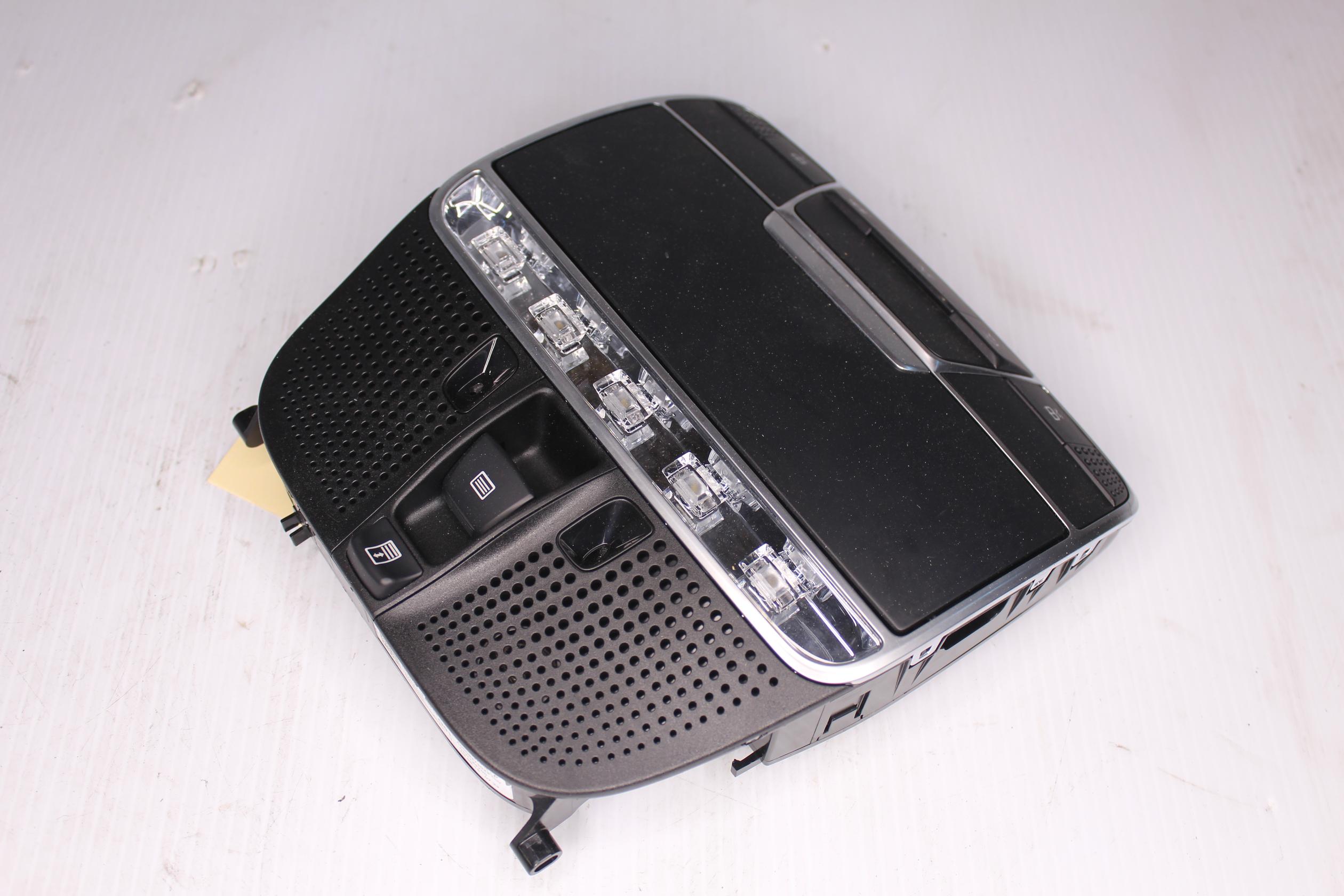 Mercedes Benz W222 S Class Overhead Console Roof Switch A0009002807, A0009005420 - Image 4