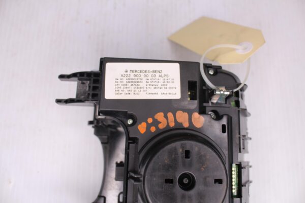 Mercedes Benz W222 S Class Centre Console Control Unit Swtich A2229009003