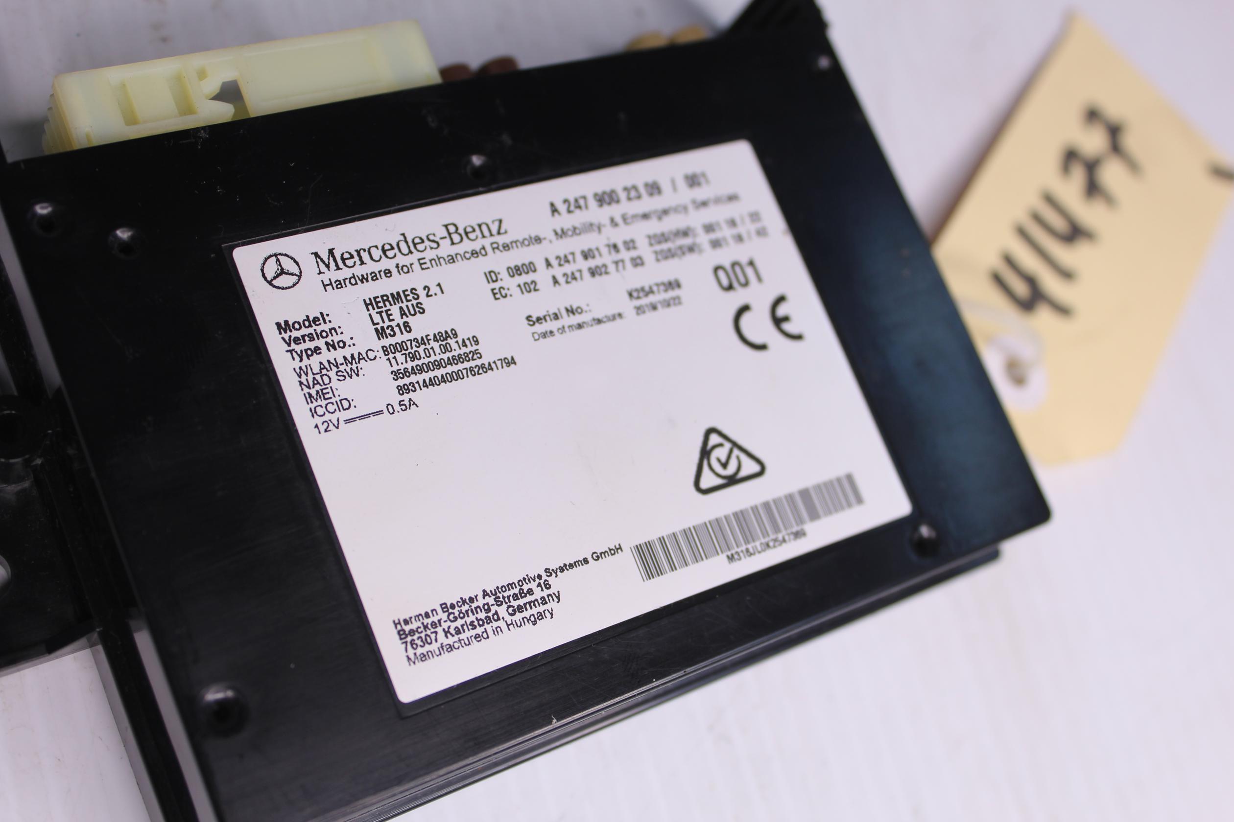 Mercedes Benz W238 E Class Telematics Control Unit A2479002309, A2389006703 - Image 11
