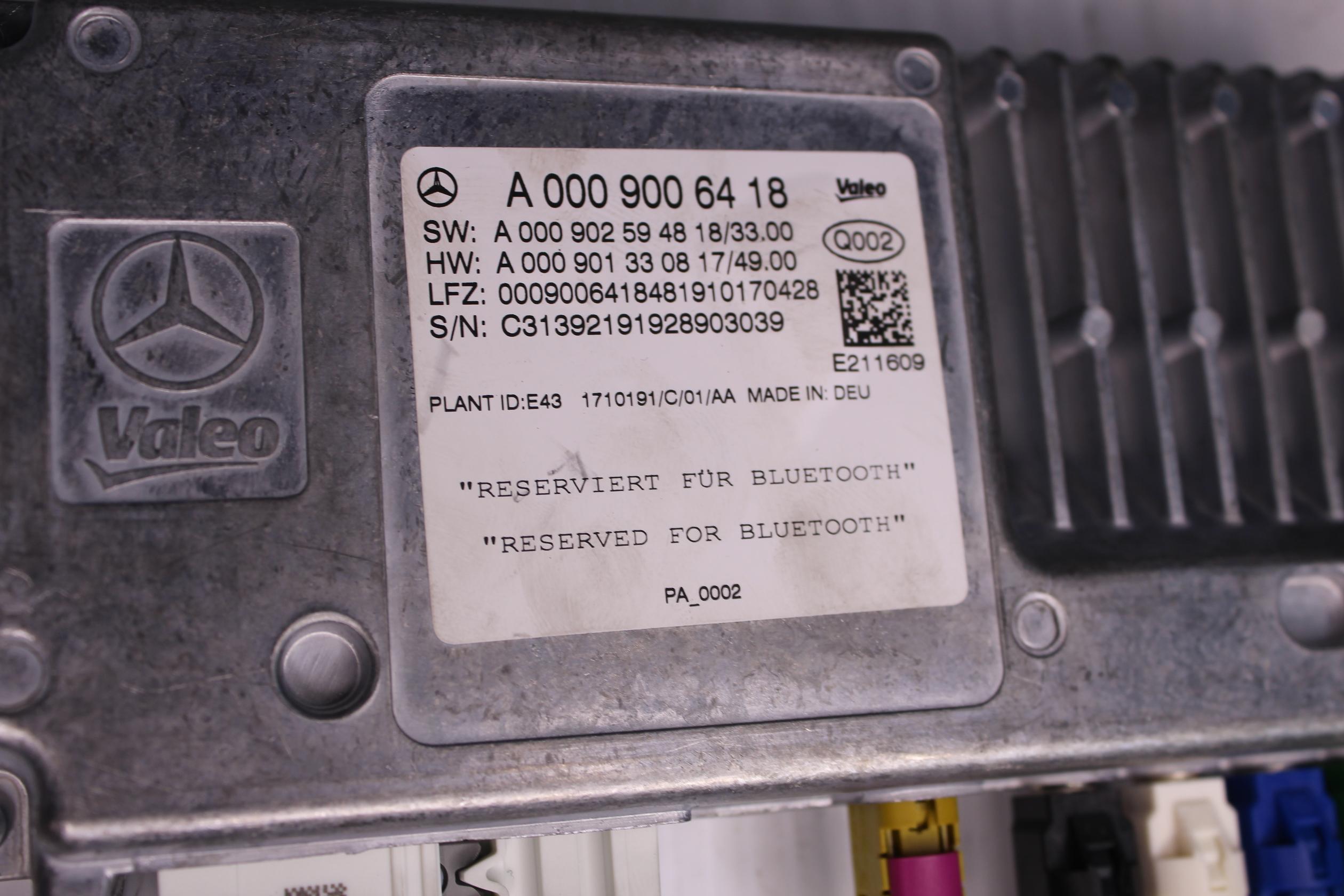 Mercedes Benz W213 W238 E Class 360 Camera Control Unit A0009006418 - Image 10