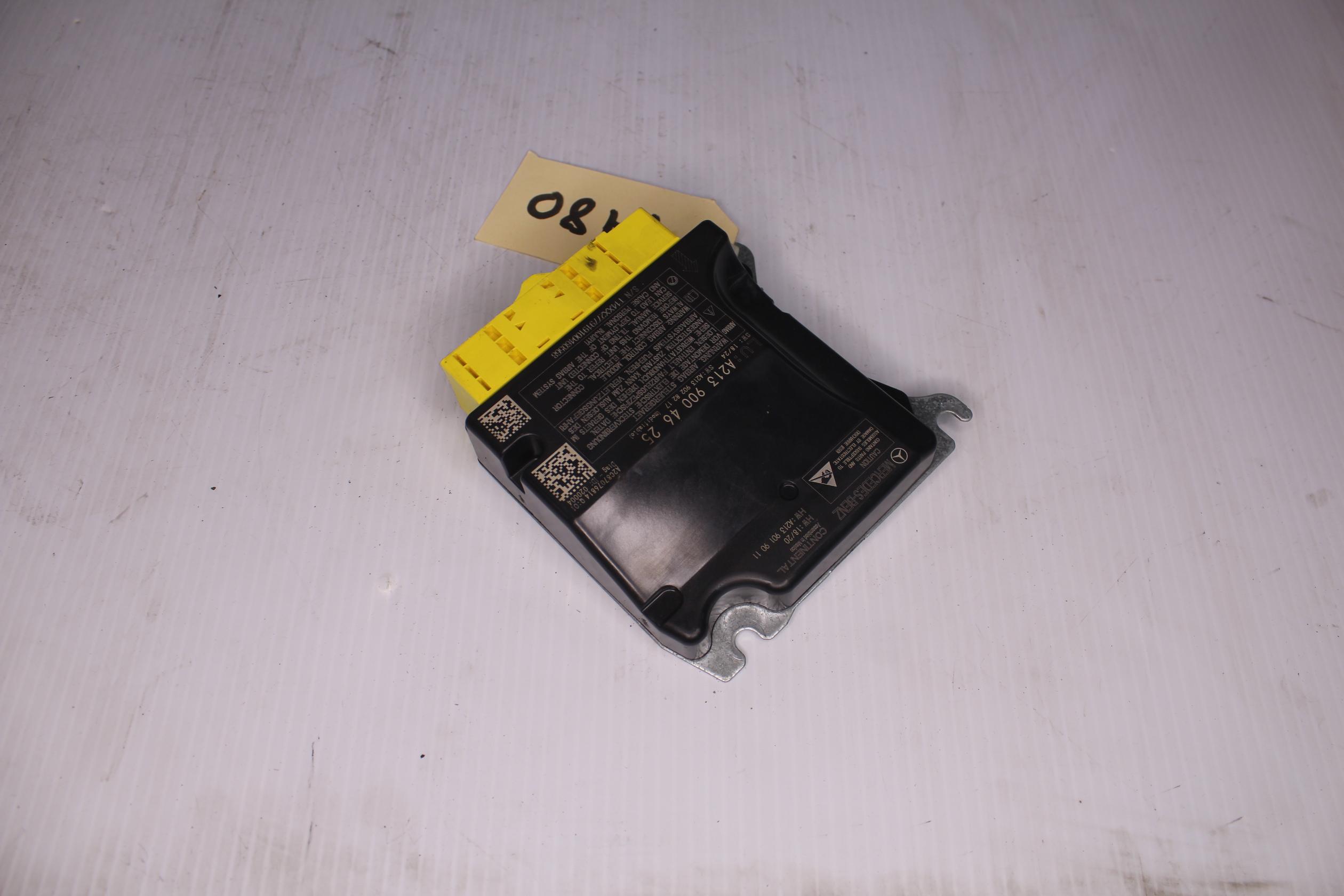 Mercedes Benz W238 E300 SRS Airbag Control Unit Module A2139004625, A2139008828 - Image 3