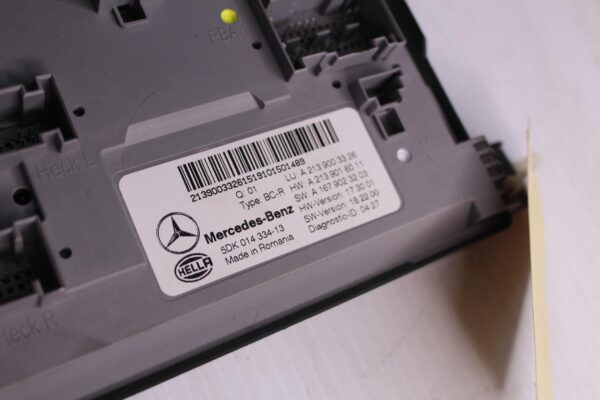 Mercedes Benz W238 W213 E300 Rear SAM Signal Acquisition Module A2139003326
