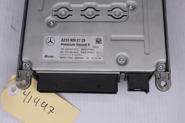 Mercedes Benz W205 W213 C E Class Sound Amplifier Control Unit A2139002729, A2059004651