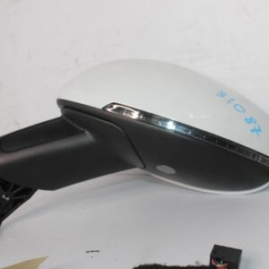 Porsche 95B Macan Left Passenger Door Mirror - No Blind Spot - WHITE - Image 2