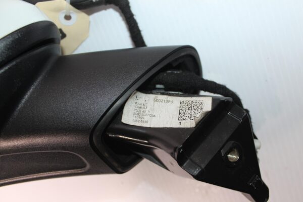 Porsche 95B Macan Left Passenger Door Mirror - No Blind Spot - WHITE