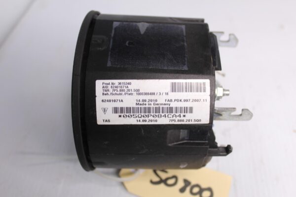 Porsche 958 92A 10-14 Cayenne Steering Wheel Airbag Unit 95880307500, 7P58802015Q0