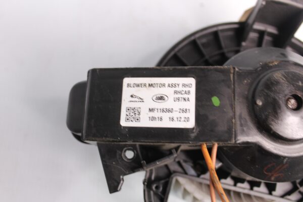 Jaguar F-Pace X761 Heater Fan Blower Motor T2H8145, GX7318456BA