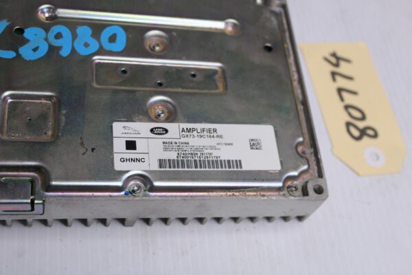 Jaguar X761 F-Pace Radio Amplifier 600W T4N15284, T2R28219