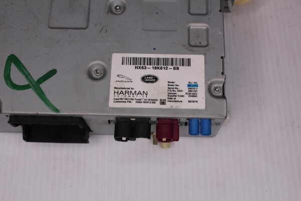 Jaguar X761 F-Pace Radio Infotainment Control Unit T4A15321, T4A31403