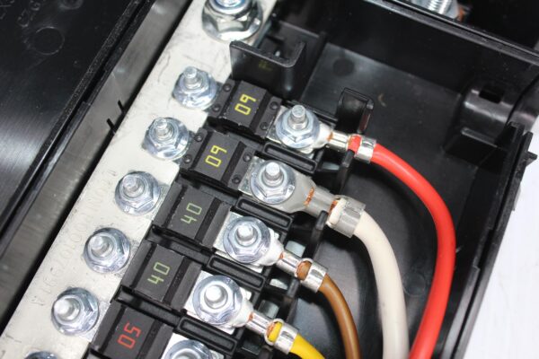 Jaguar X671 F-Pace Battery Distribution Fuse Box Terminal T4A3232, HK8314516AE