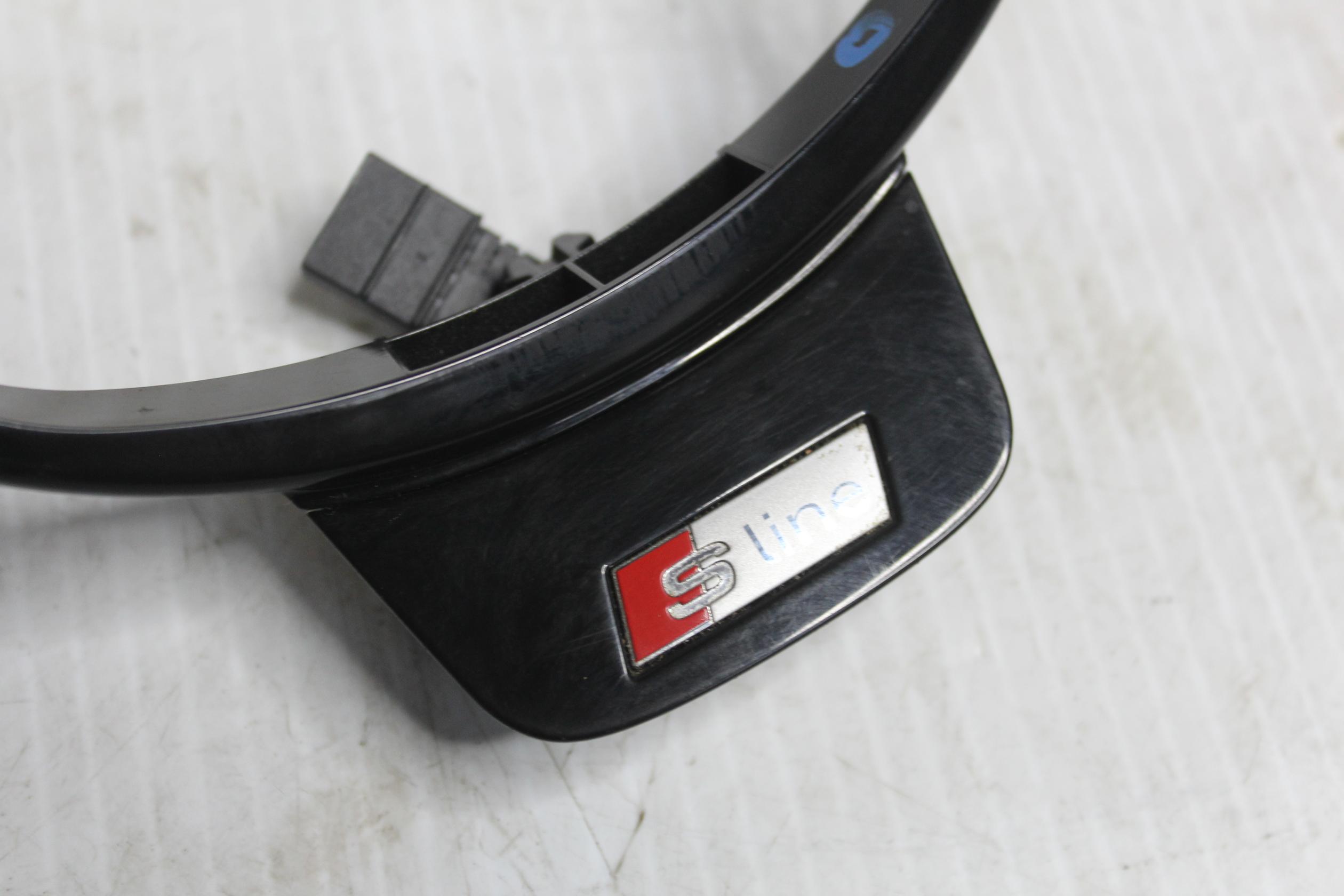 Audi 8V S3 S-Line Steering Wheel Insert Trim 8V0419091R, 62475377B - Image 11