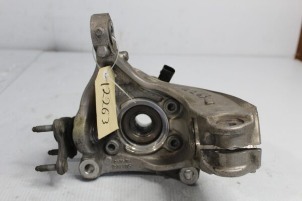 Audi 8P S3 Front Left LH Knuckle w Hub Carrier 3C0407257F