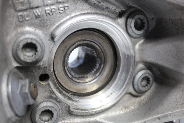 Audi 8P S3 Front Left LH Knuckle w Hub Carrier 3C0407257F