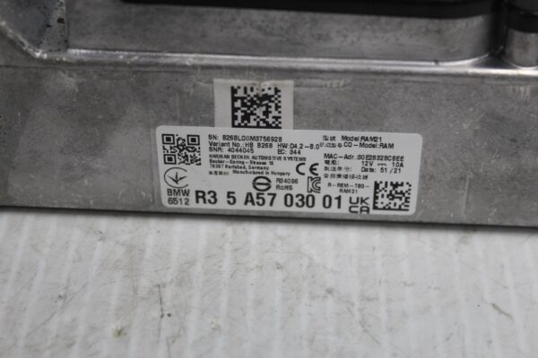 BMW F40 G20 1 3 Series Harman Becker Amplifier R35A5703001, 65125A55AD2