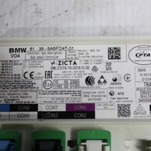 BMW F40 118i FEM BDC Body Control Module 61355A71668 - Image 7