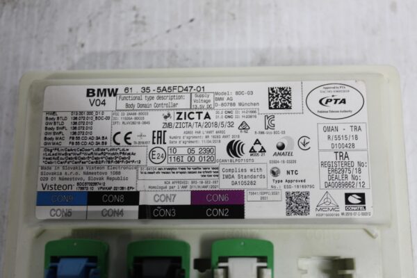 BMW F40 118i FEM BDC Body Control Module 61355A71668