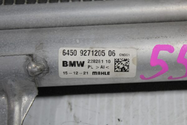 BMW F40 118i B38 AC Condensor 64509271205, 64 50 9 271 205