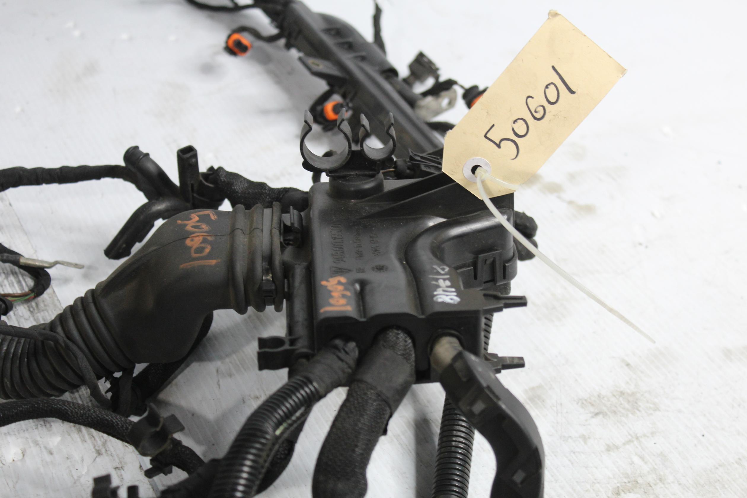 Porsche 9PA 957 Cayenne 4.8L Turbo Engine Wiring Loom Harness 94860700353, 94860700356 - Image 2