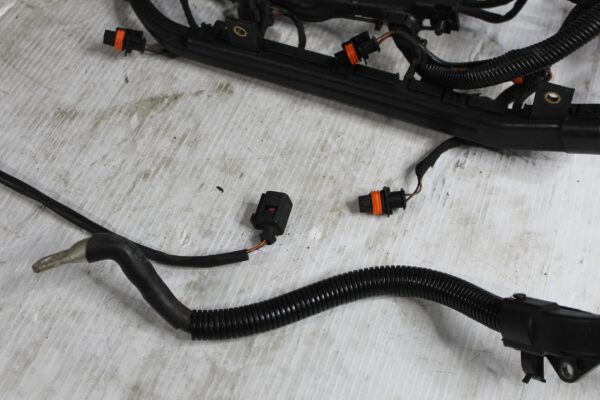 Porsche 9PA 957 Cayenne 4.8L Turbo Engine Wiring Loom Harness 94860700353, 94860700356