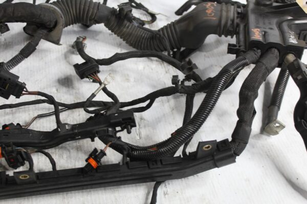 Porsche 9PA 957 Cayenne 4.8L Turbo Engine Wiring Loom Harness 94860700353, 94860700356