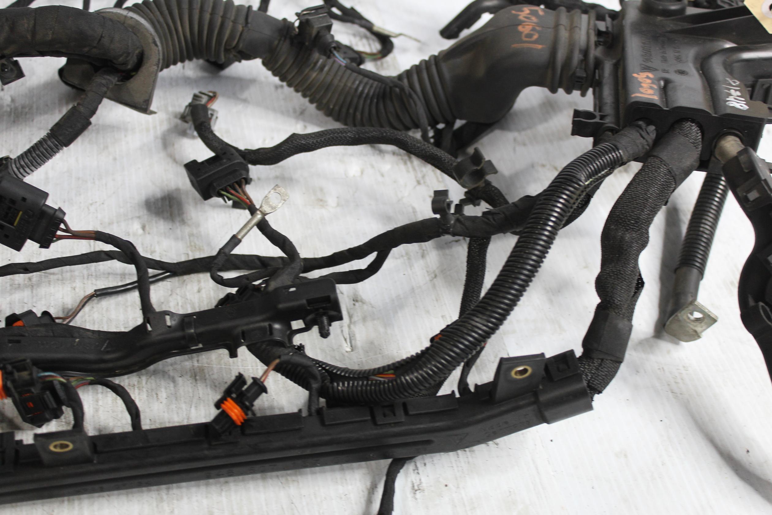 Porsche 9PA 957 Cayenne 4.8L Turbo Engine Wiring Loom Harness 94860700353, 94860700356 - Image 5