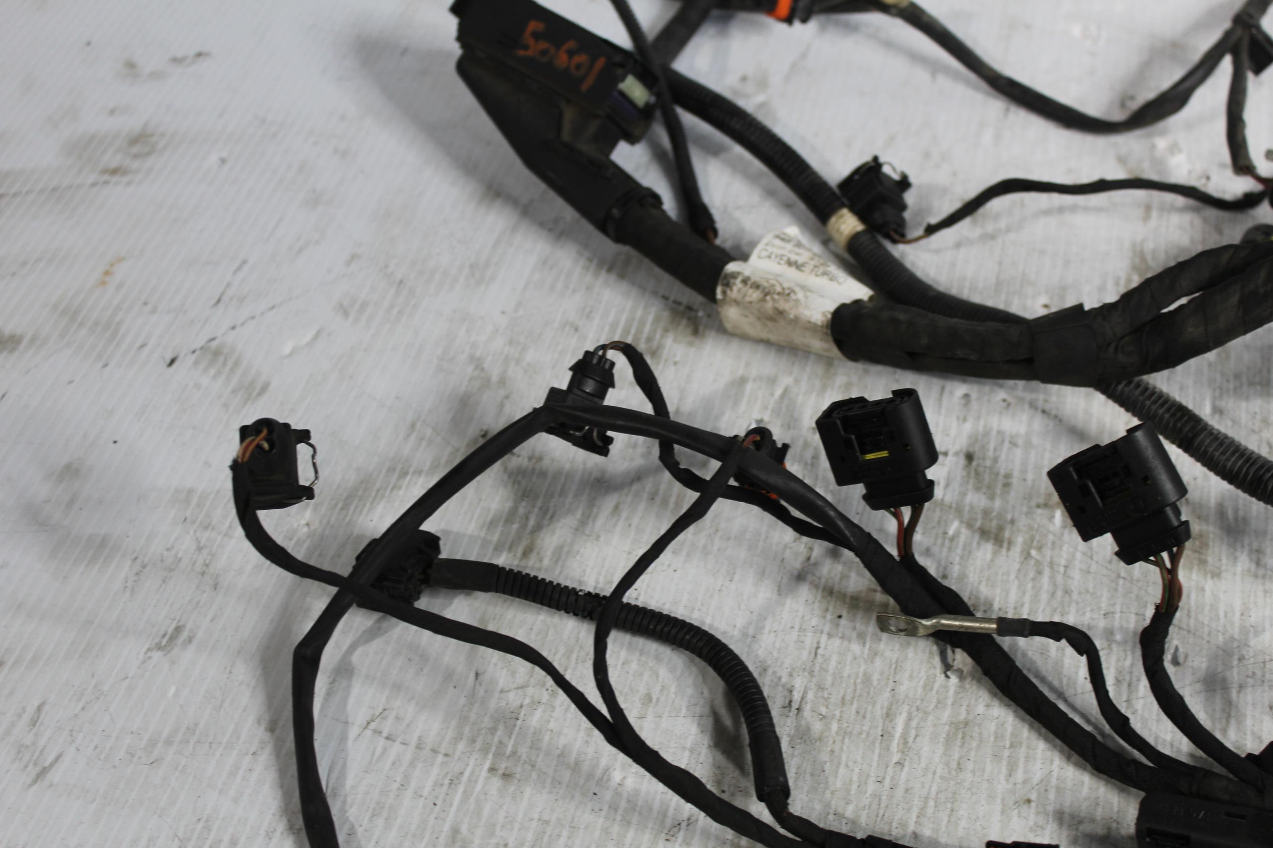 Porsche 9PA 957 Cayenne 4.8L Turbo Engine Wiring Loom Harness 94860700353, 94860700356 - Image 6