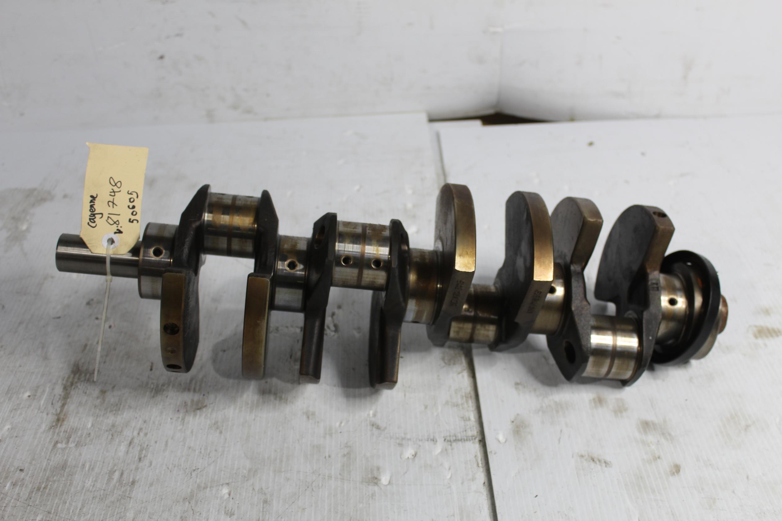 Porsche 9PA 957 Cayenne Turbo 4.5L Crank Crankshaft 94810201111, 94810201112 - Image 1