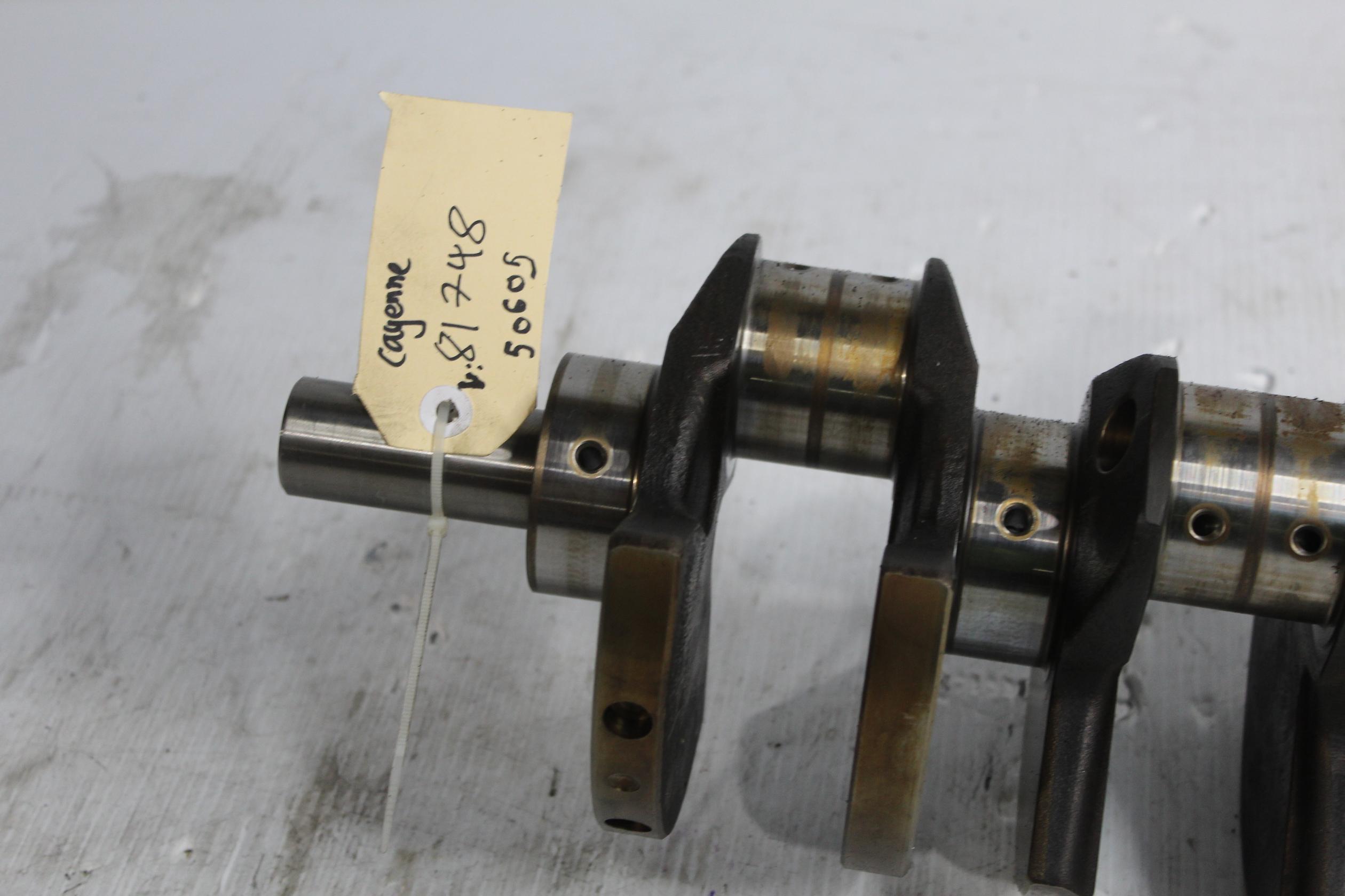 Porsche 9PA 957 Cayenne Turbo 4.5L Crank Crankshaft 94810201111, 94810201112 - Image 4