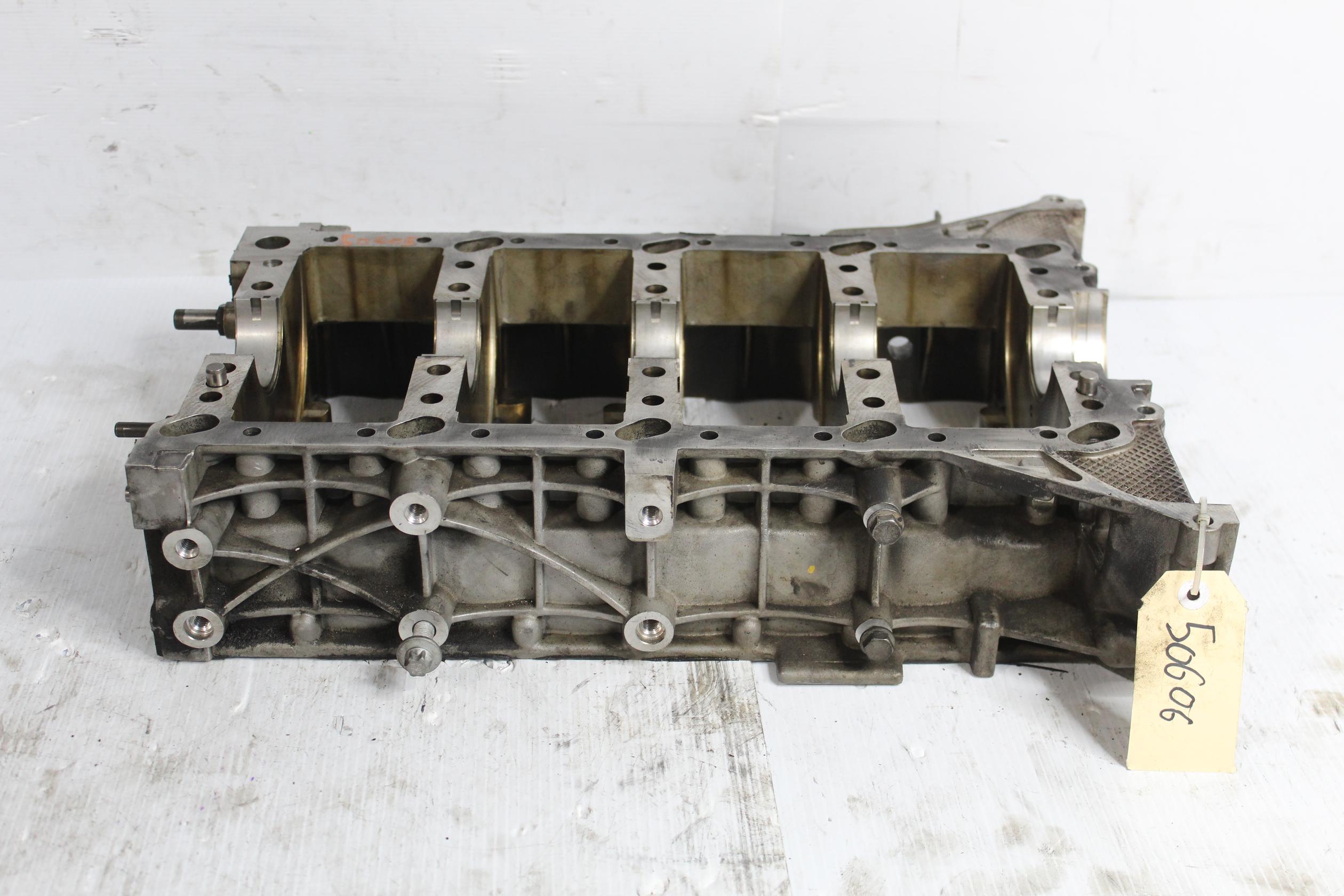 Porsche 957 Cayenne Turbo 4.5L Lower Block Crankshaft Housing 948101113CR, 94810100122 - Image 1