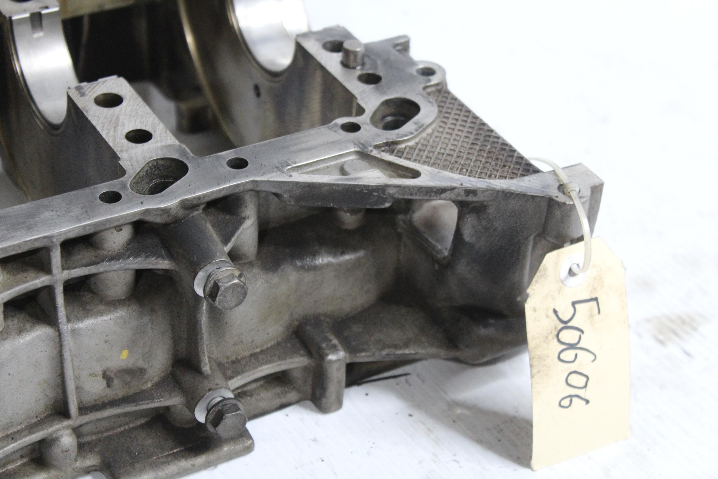 Porsche 957 Cayenne Turbo 4.5L Lower Block Crankshaft Housing 948101113CR, 94810100122 - Image 2