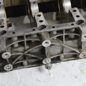 Porsche 957 Cayenne Turbo 4.5L Lower Block Crankshaft Housing 948101113CR, 94810100122 - Image 3