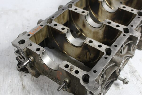 Porsche 957 Cayenne Turbo 4.5L Lower Block Crankshaft Housing 948101113CR, 94810100122