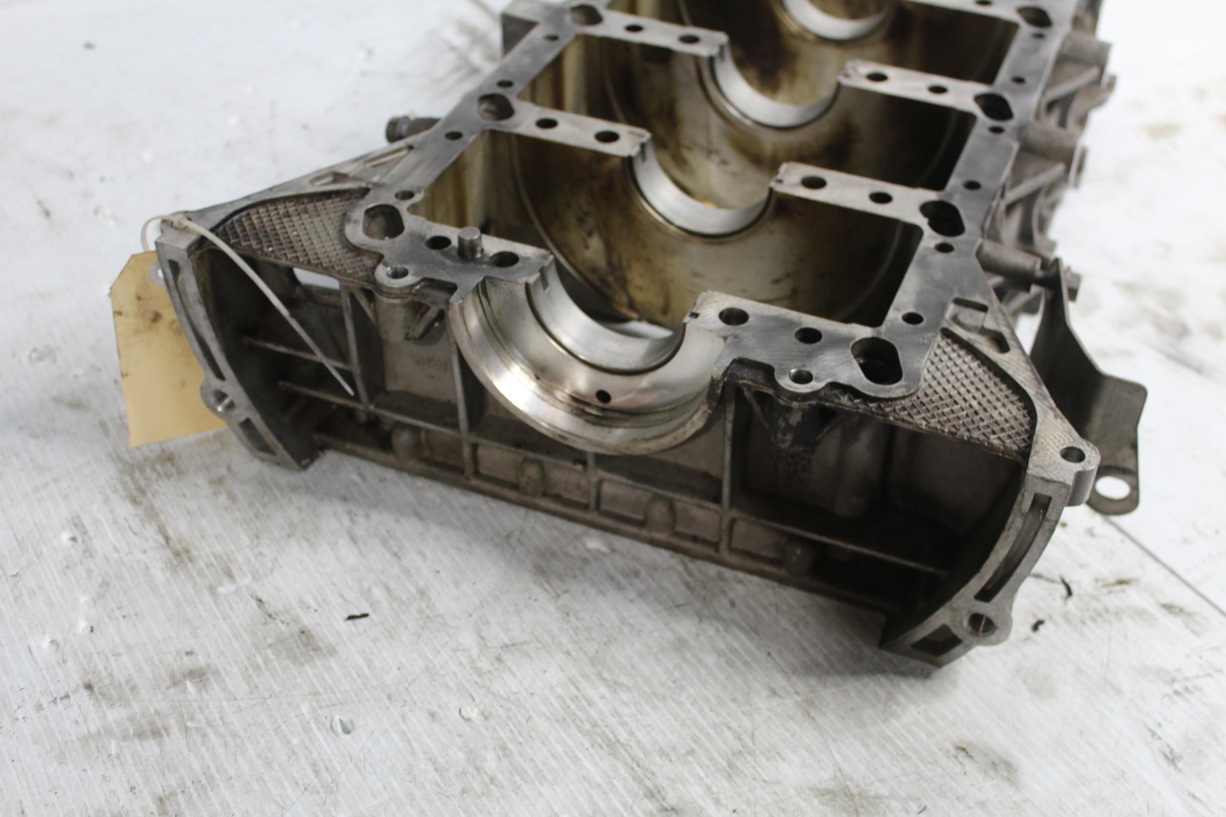 Porsche 957 Cayenne Turbo 4.5L Lower Block Crankshaft Housing 948101113CR, 94810100122 - Image 9