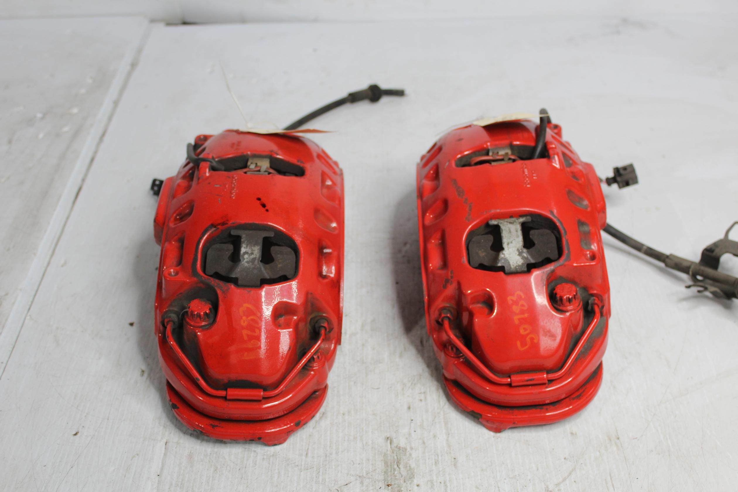Porsche 957 9PA Cayenne Turbo Front Brake Caliper Assembly PAIR Brembo - Image 1