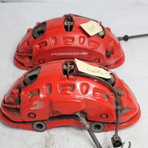 Porsche 957 9PA Cayenne Turbo Front Brake Caliper Assembly PAIR Brembo - Image 2